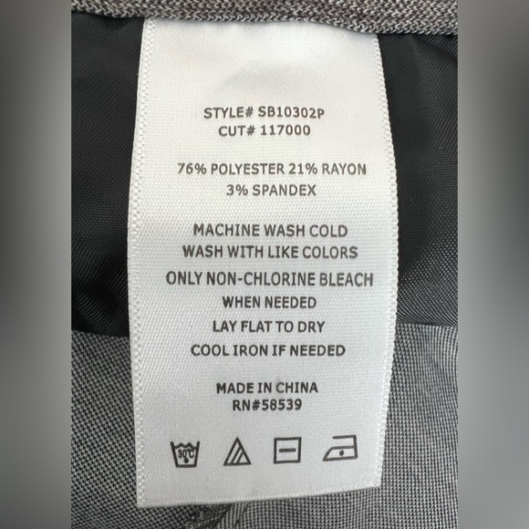 Kut From The Kloth Women's Heather Brown Trousers Size 4P - Picture 12 of 12